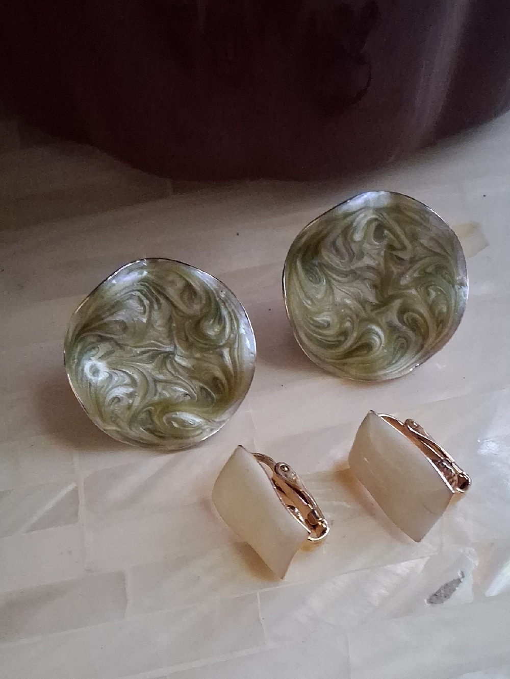 Vintage Clip-On Earrings Set